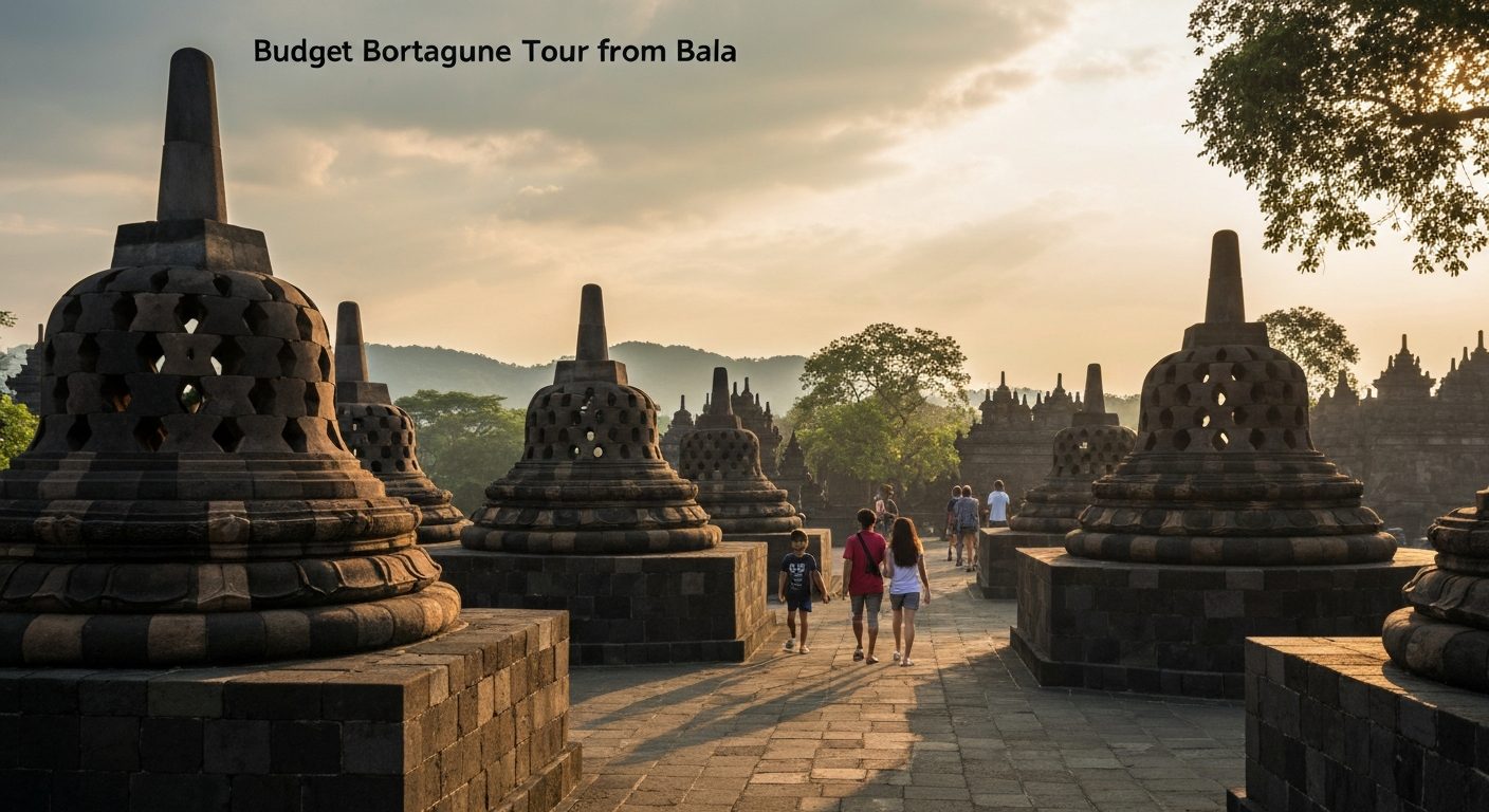 Budget Borobudur Tour from Bali — Affordable Sunrise & Group Options