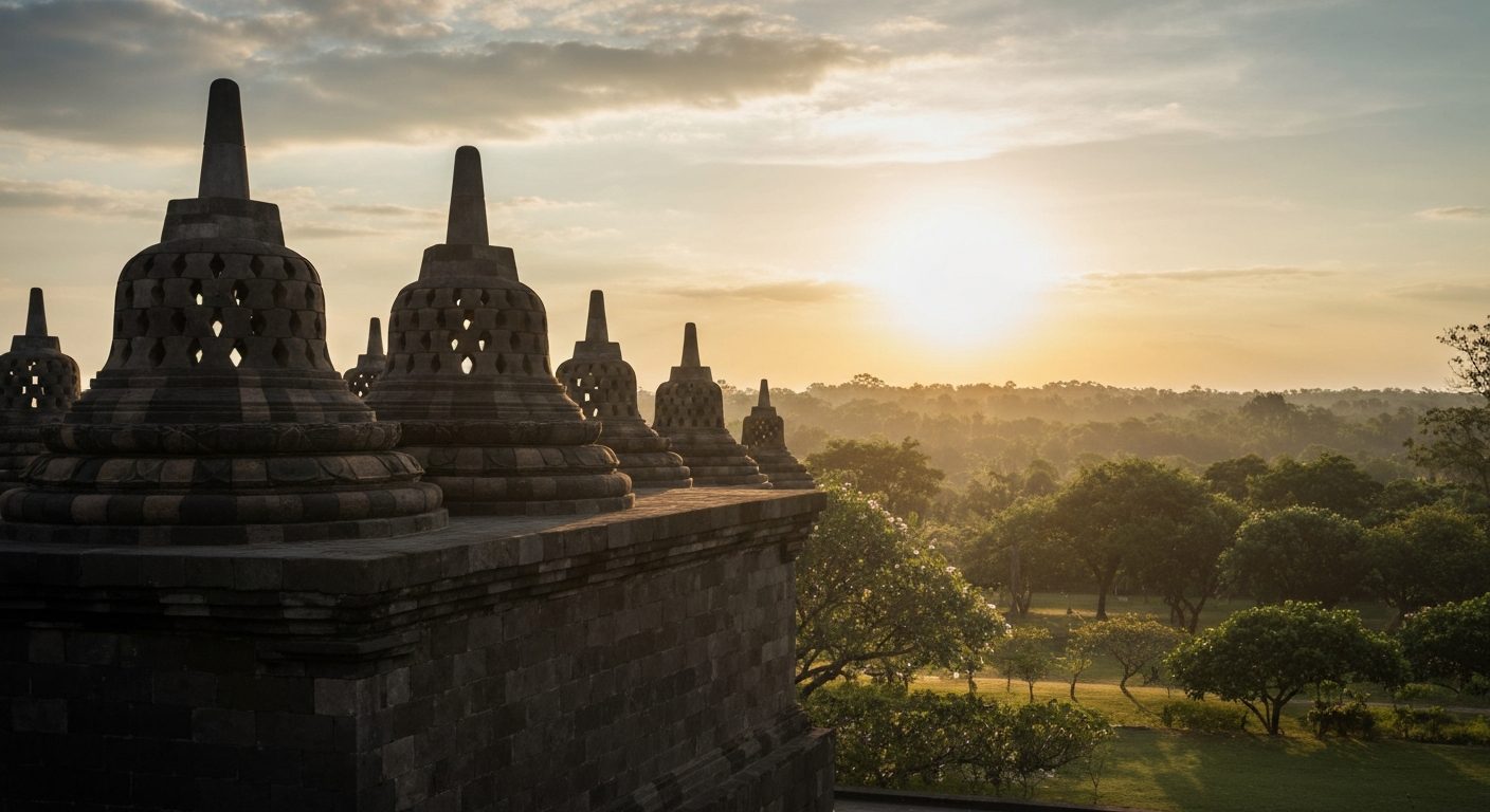 Luxury Borobudur Tour from Bali — VIP Sunrise, Flights & 5-Star Concierge