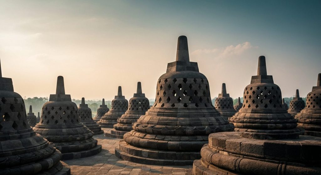 is borobudur worth it — Photorealistic editorial travel photograph relevant to: The honest, Bali-based planning desk for